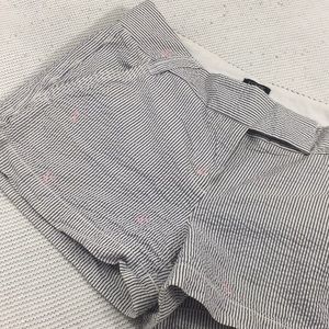 {J. Crew} City Fit Seersucker Shorts